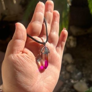 Crystal Gemstone Necklace